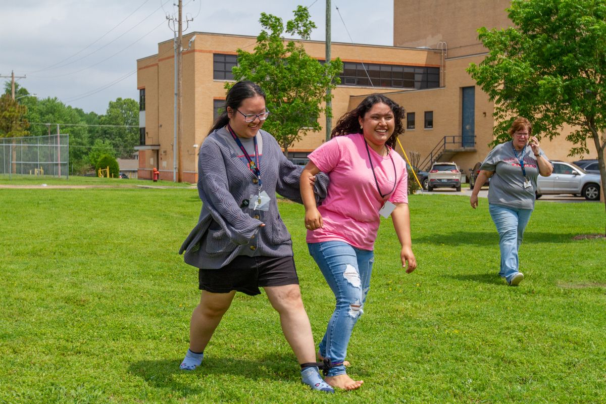 Hale High School students and team members celebrate FAFSA and