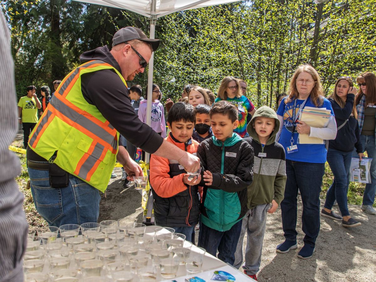 Storming the Sound with Salmon Release Event Story