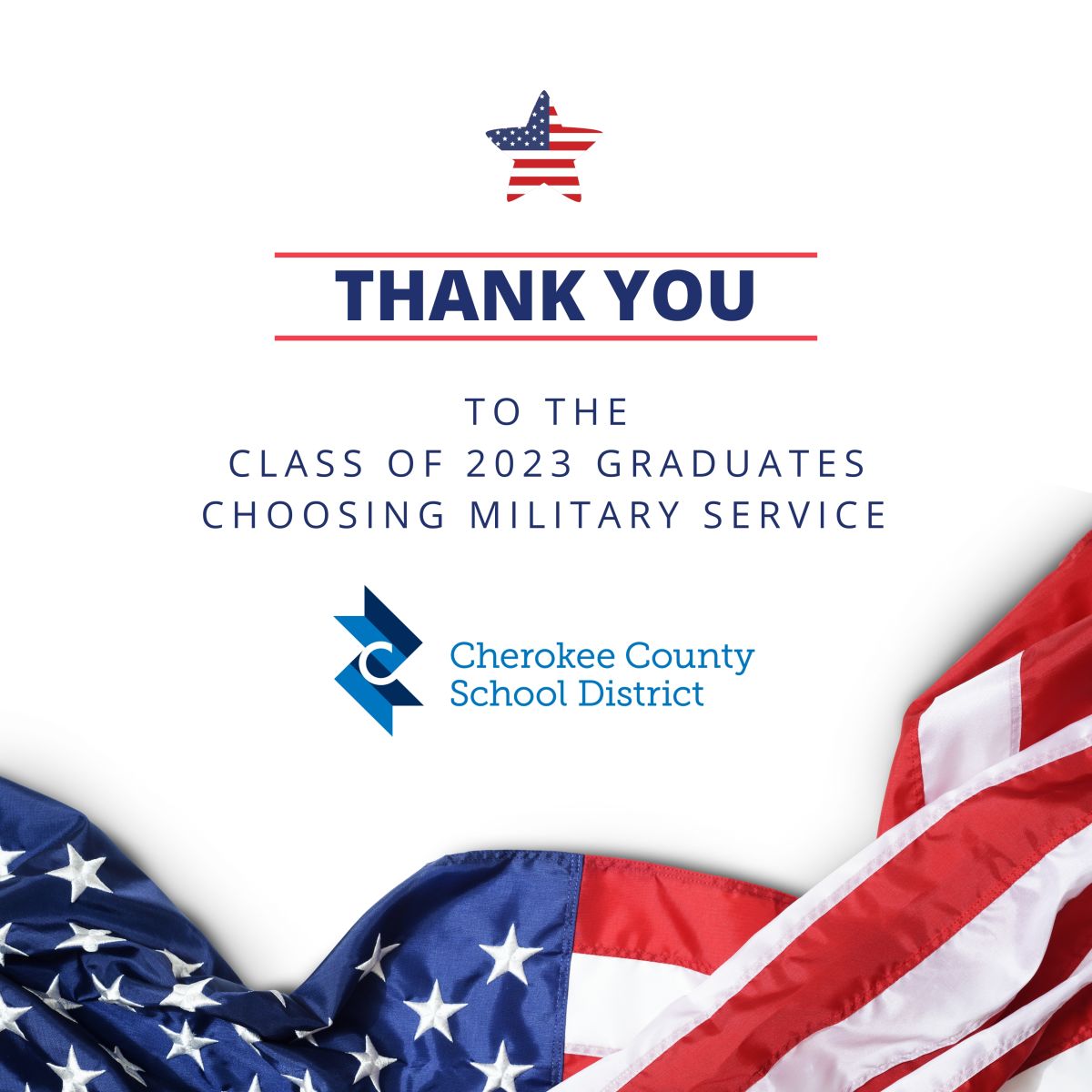 CCSD Class of 2023 Graduates Headed to U.S. Service Academy, Military