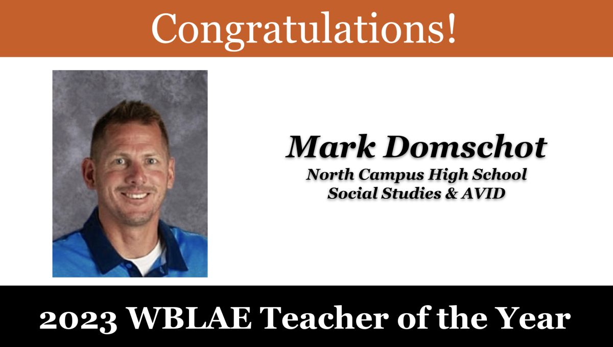 Mark Domschot named White Bear Lake Area Educators 2023 Teacher of the