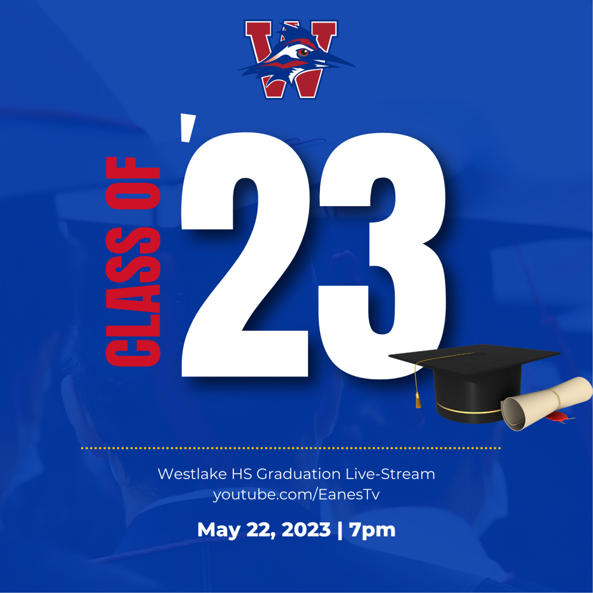 Westlake HS 2023 Graduation Recording News Post