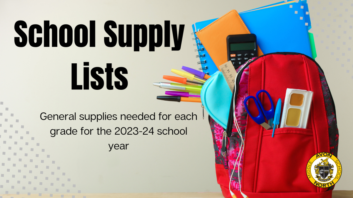 School Supply Lists | AMS North News & Updates