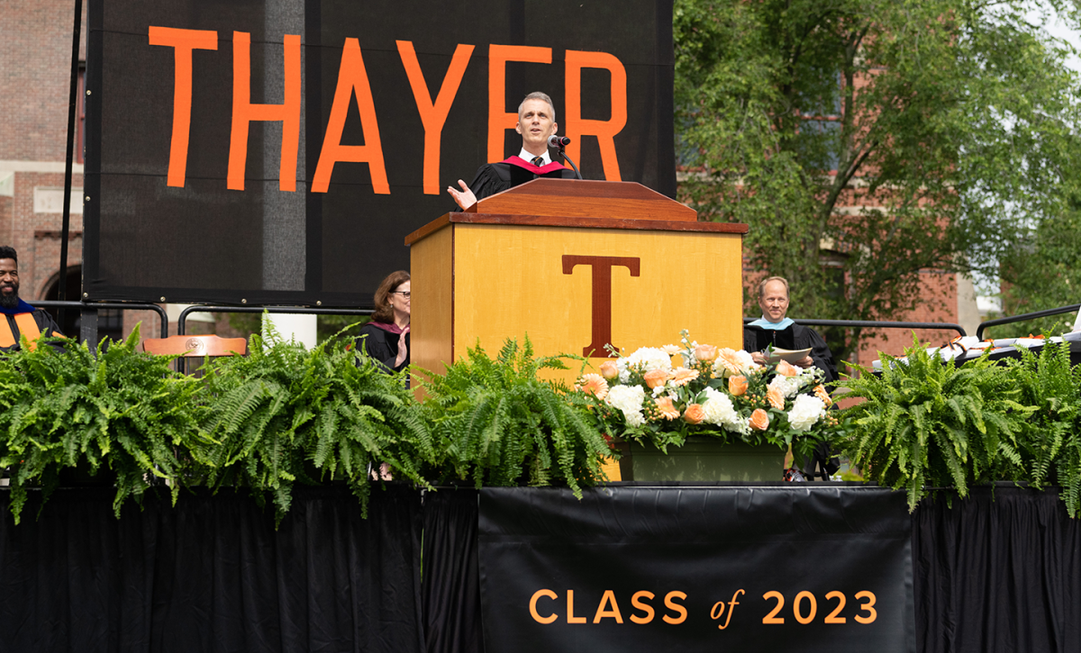 Thayer Commencement Honors Class of 2023 News Details