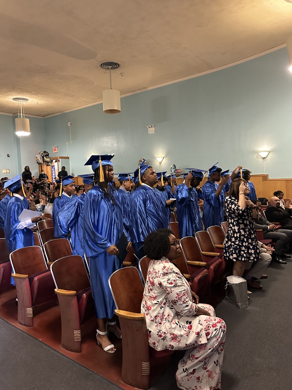 Hamilton School graduates eighth graders News Details