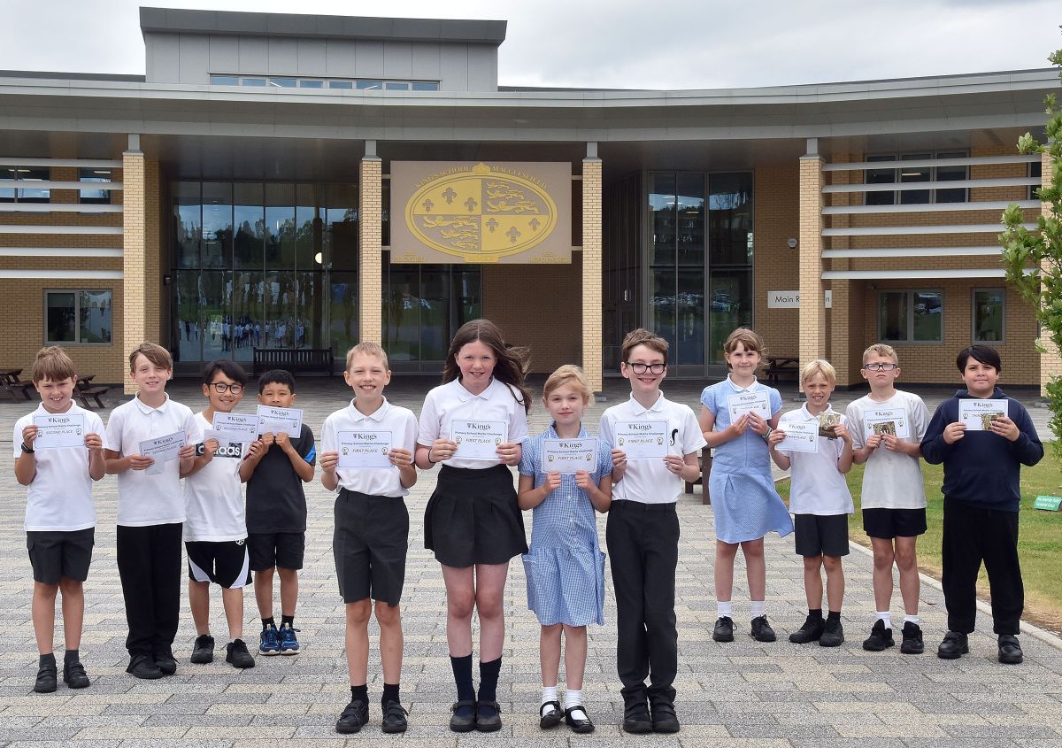 SUPER FAST THINKERS WIN KING'S MATHS CHALLENGE Post