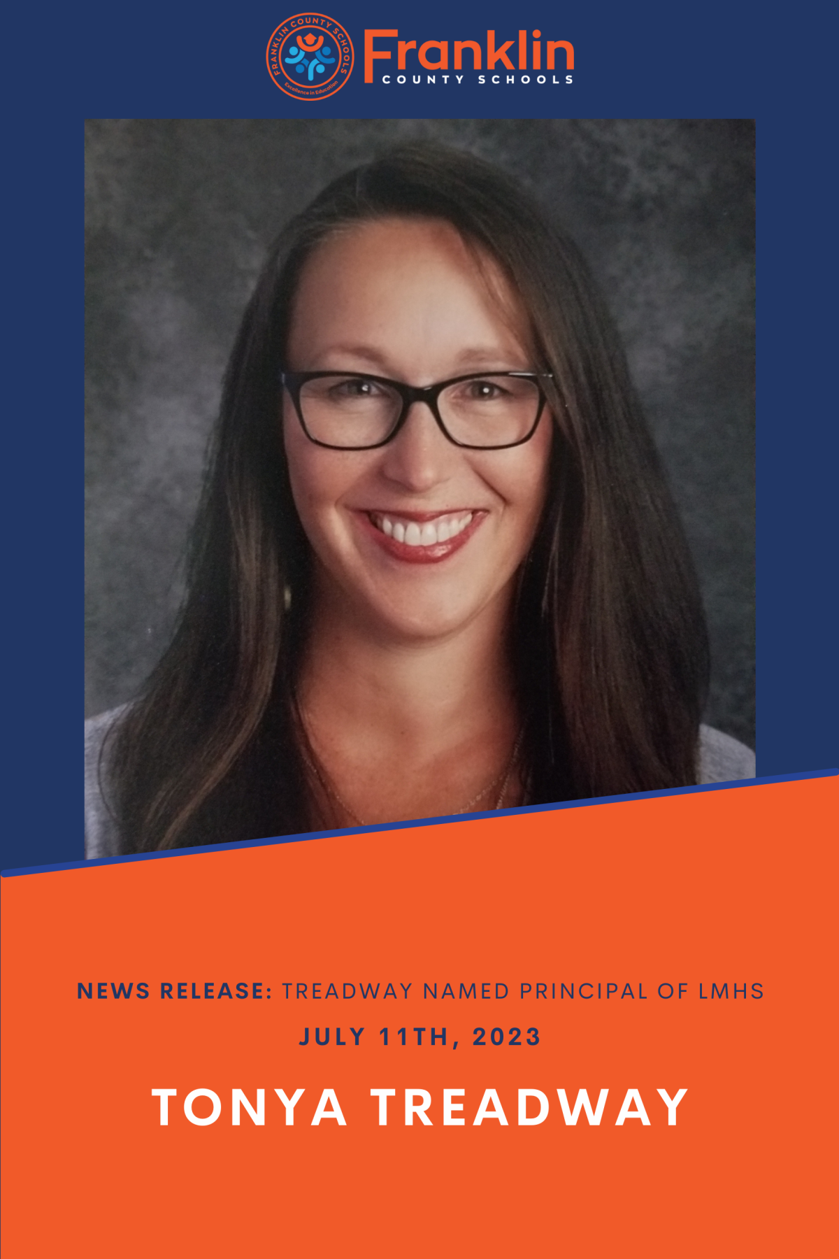 Treadway Selected as Principal of Louisburg High School News