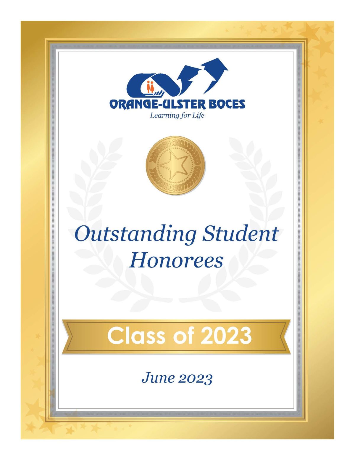 Orange-Ulster BOCES 2023 Outstanding Student Awards News and Social Media Details