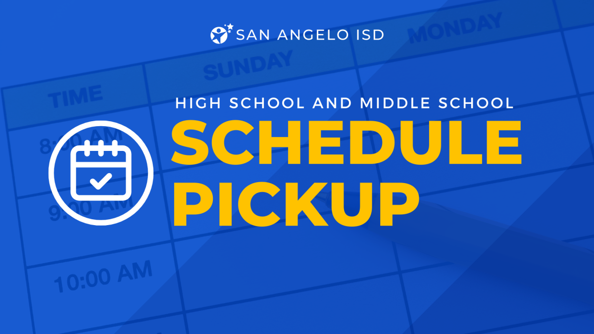 San Angelo ISD Secondary Campuses to Host Back to School Events News Item