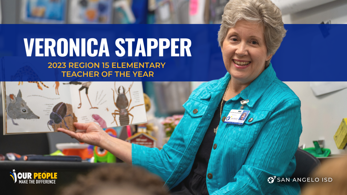 Veronica Stapper of Glenmore Elementary Named Region 15 Elementary