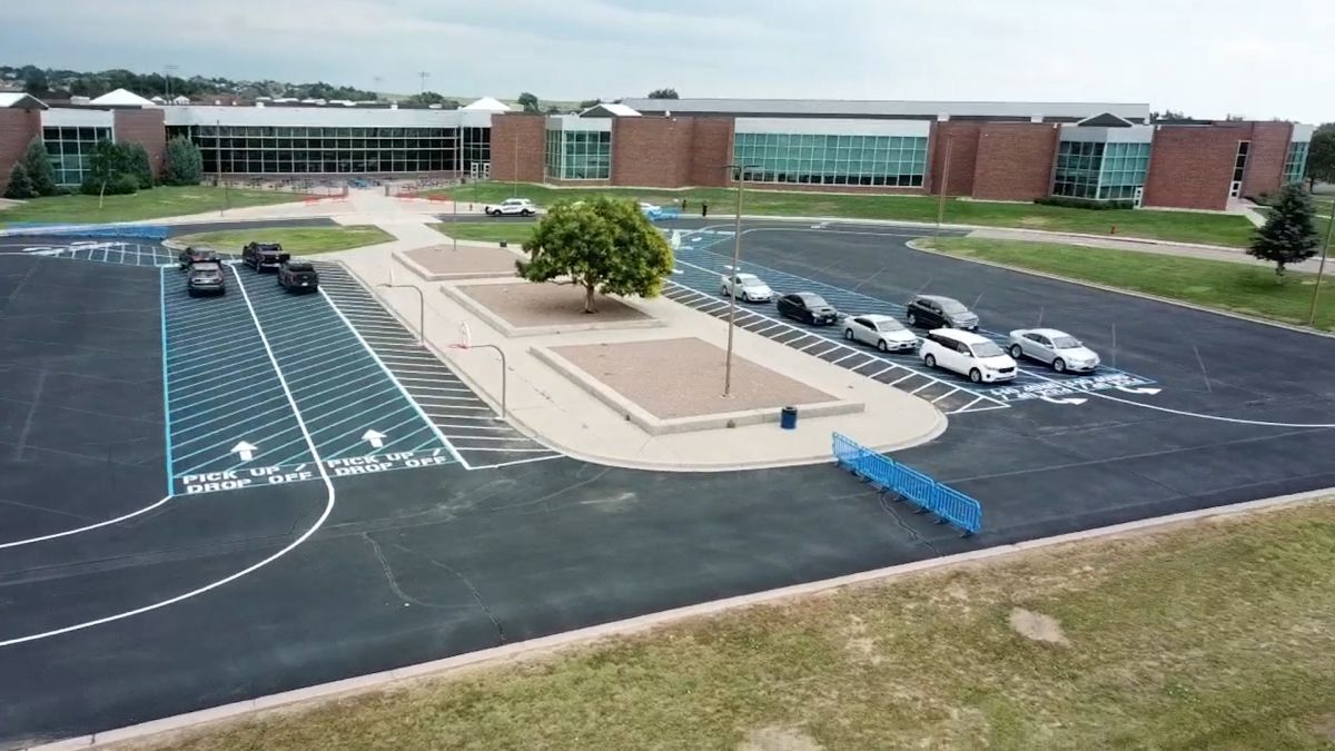 Parking Lot Changes At Fountain Fort Carson High School News Details   FFCHSNewParkingLot 