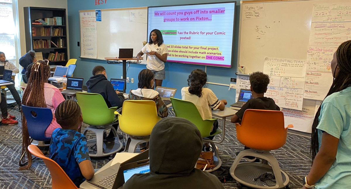 Gabrielle Tobin '24 Leads SixWeek Math Program for Middle School