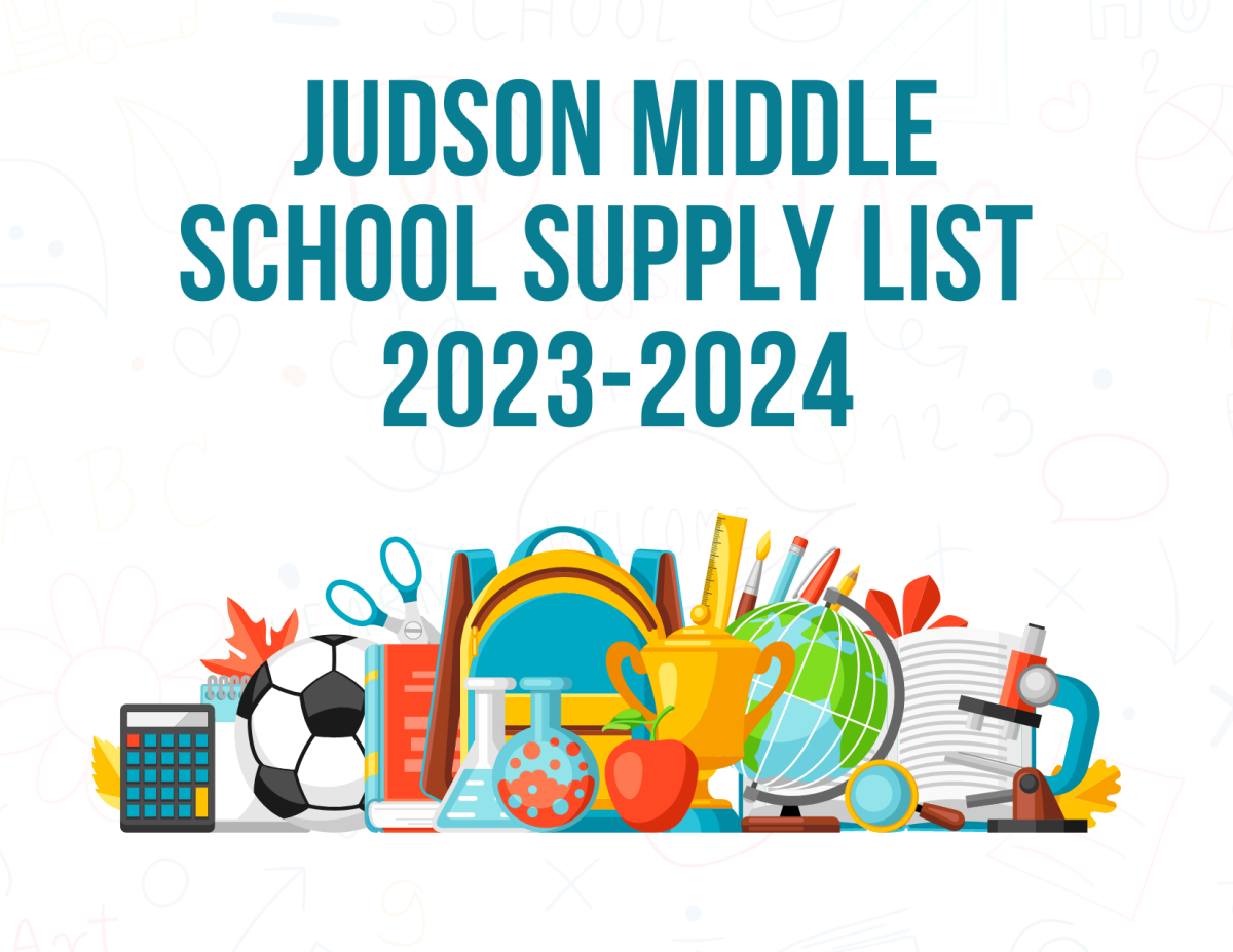 Judson School Supply List 202324 Detail page