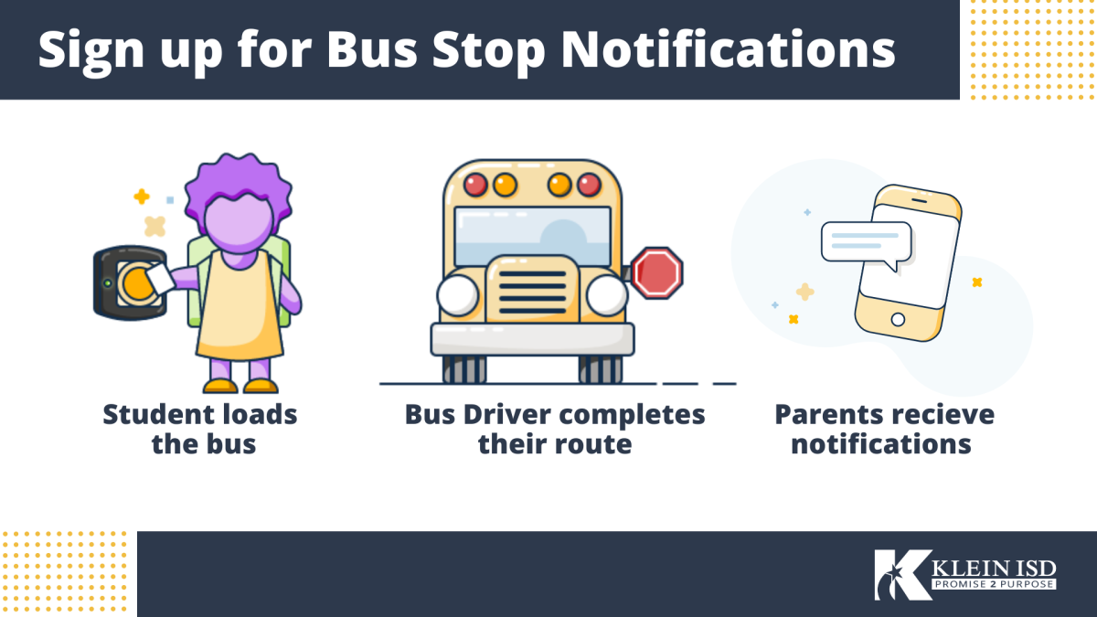 Sign Up for Klein ISD Bus Stop Notifications News & Stories