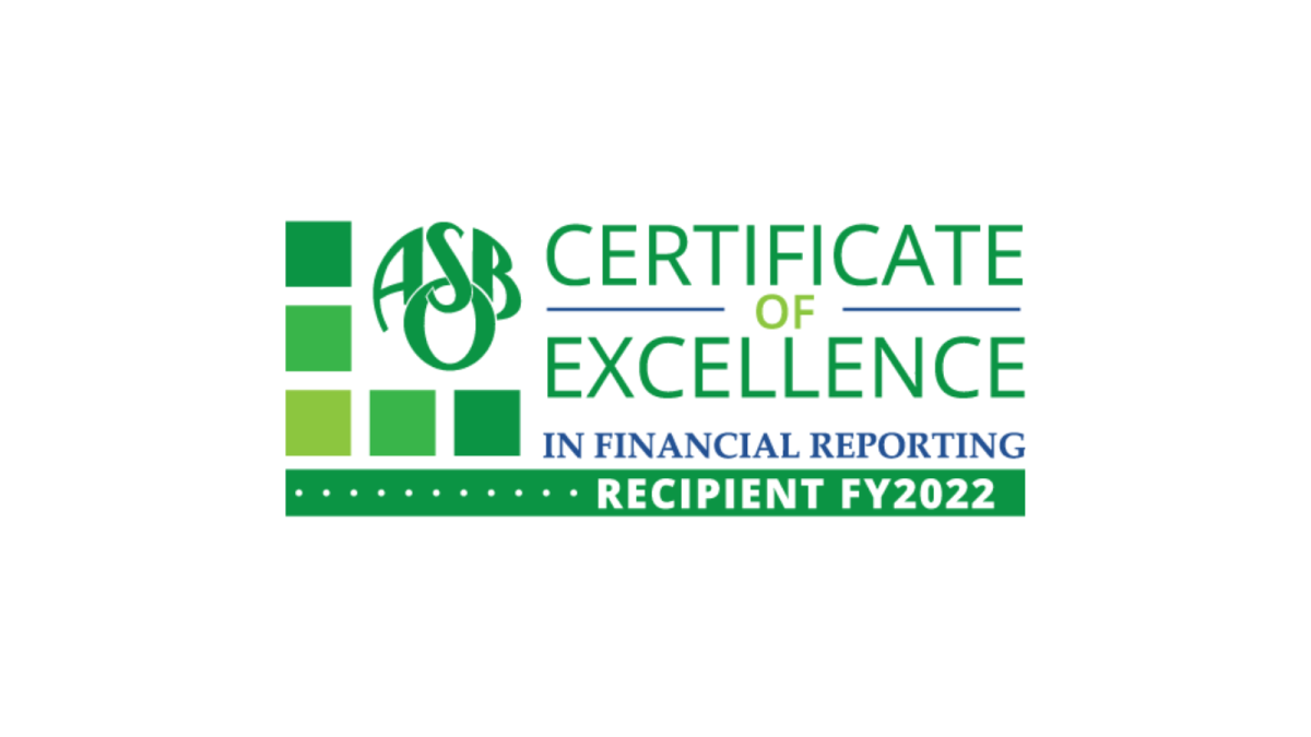 Clear Creek ISD Earns Certificate of Excellence in Financial Reporting