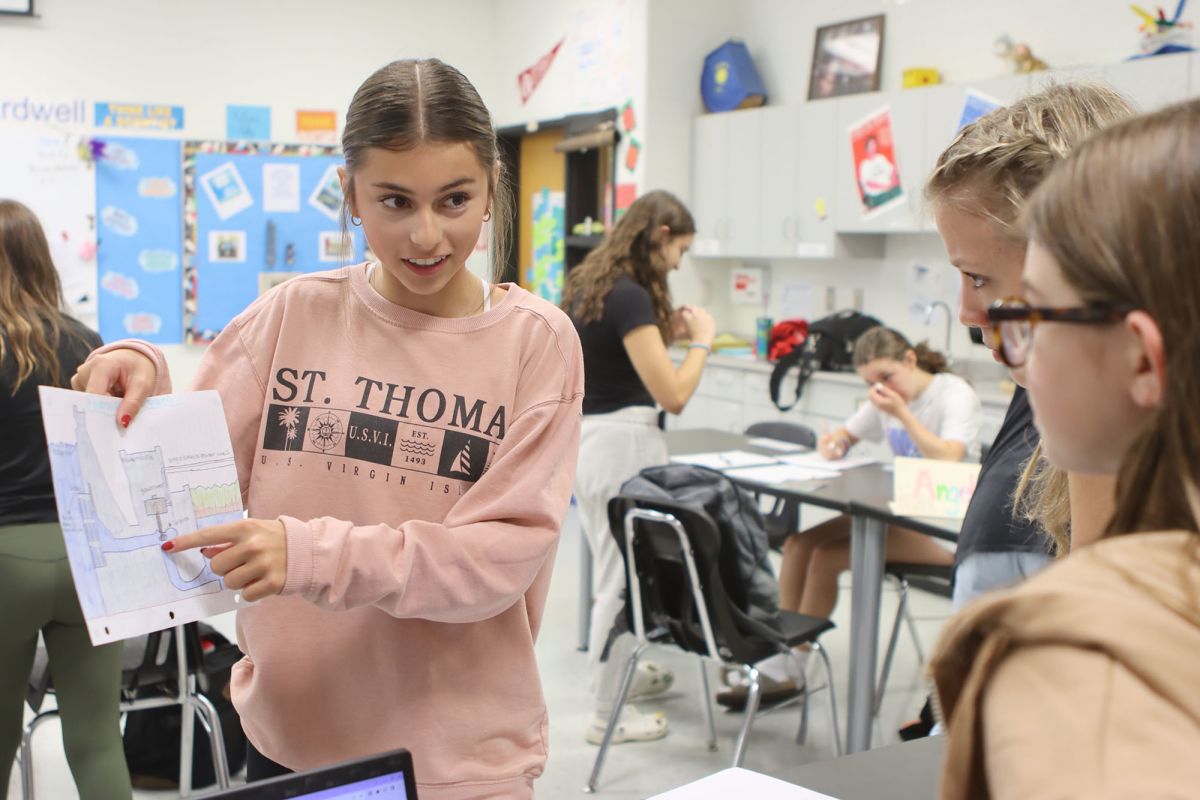 Genoa Middle School students make personal connections with science