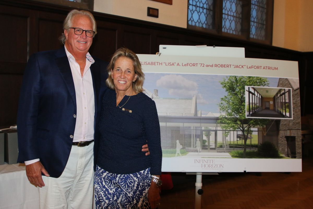 Elisabeth "Lisa" A. LeFort '72 & Robert “Jack” LeFort Atrium News Details