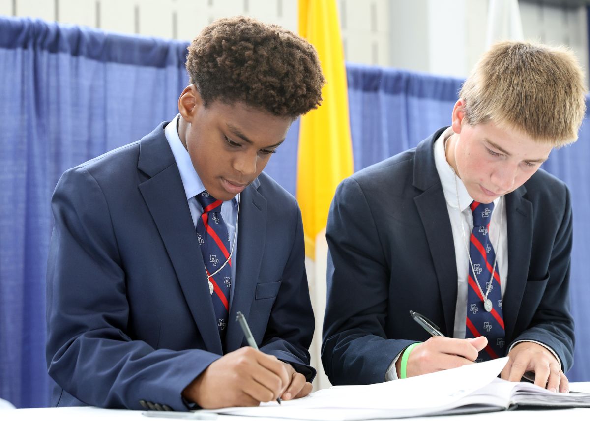 Malvern Prep Welcomes the Class of 2027 with Brotherhood Ceremony
