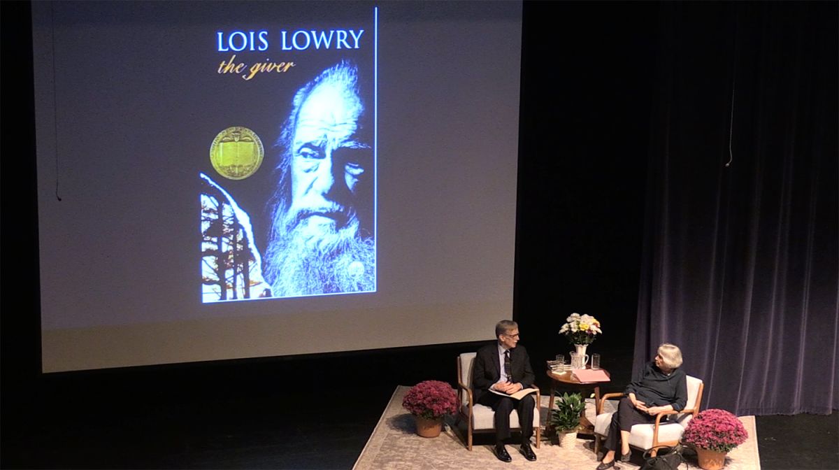 Renowned Author Lois Lowry Visits Derby Post