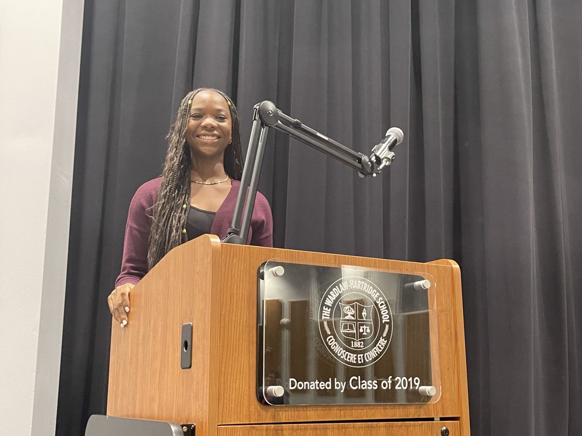 Class Of 2024 Kicks Off Senior Speeches News Posts   1GbemiOlarewajuSpeech 