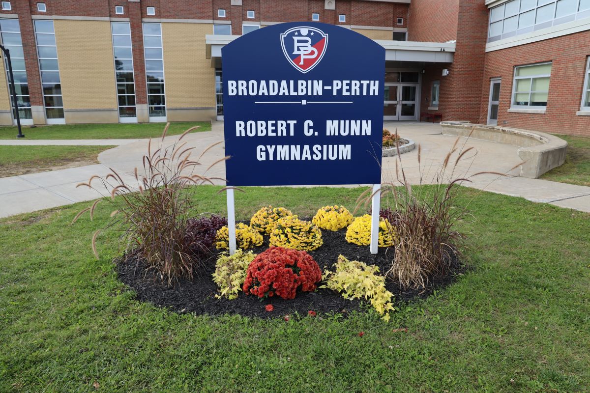 BroadalbinPerth schools undergo campus beautification project