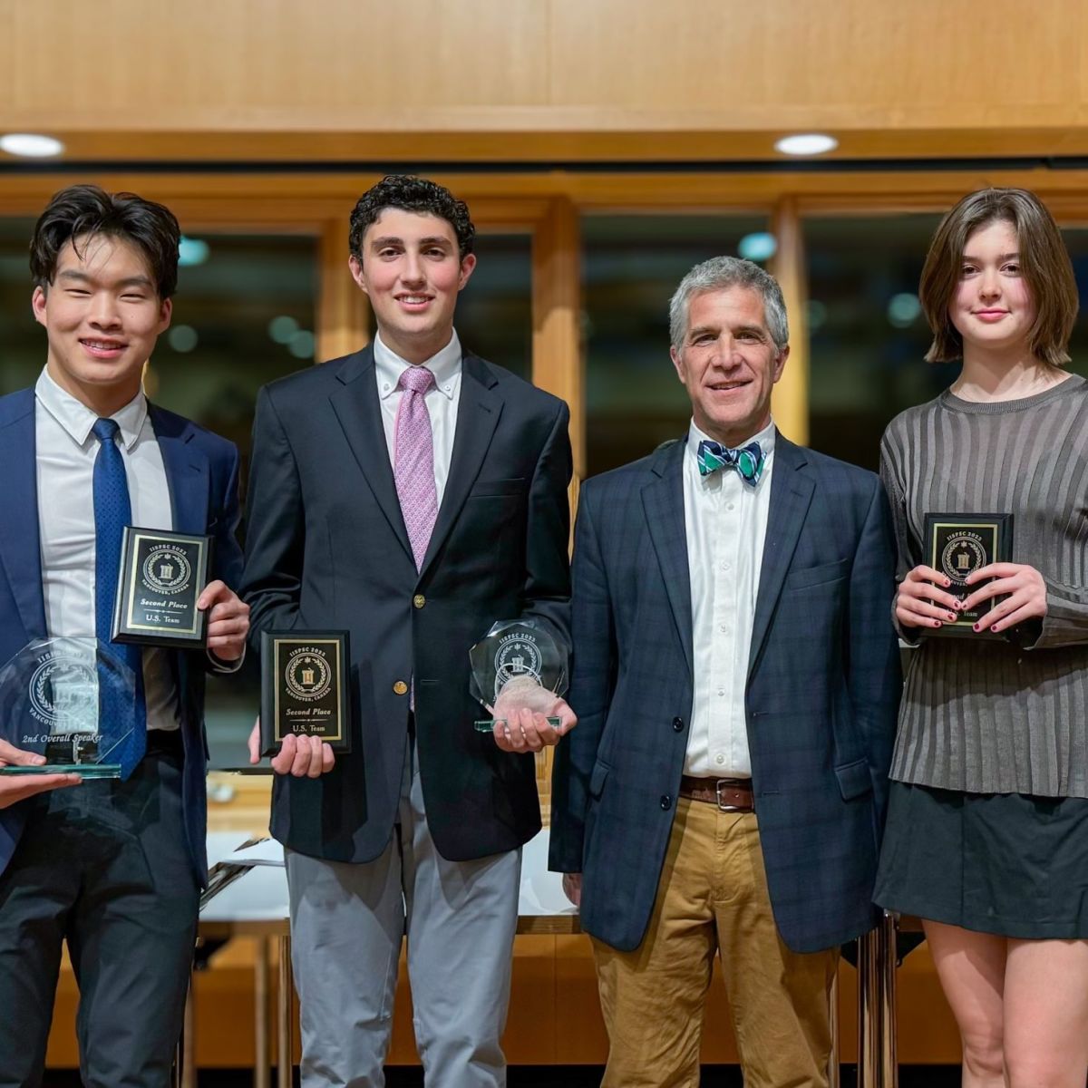 Hotchkiss Debaters Excel at Home Tournament and International