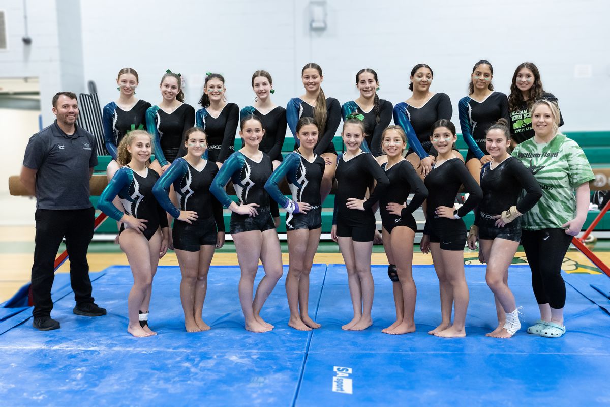 Varsity Gymnastics Wins League Title, Will Compete in County
