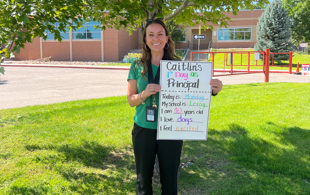 First year principal has made an immediate impact | News Details