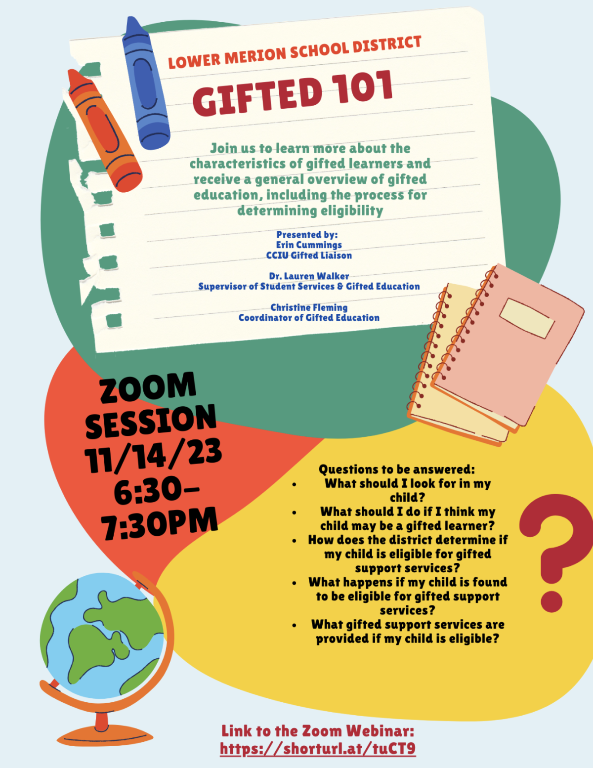 LMSD to Host inar on Gifted Education Read Article Lower Merion School District