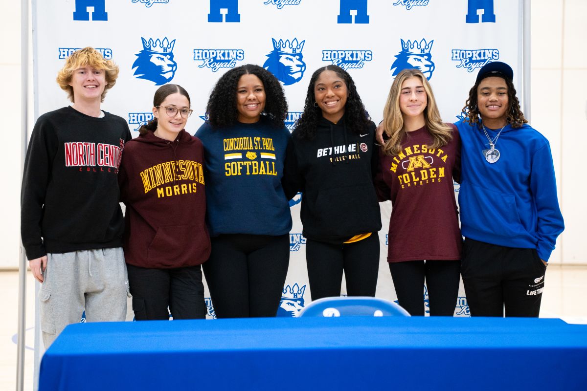 Hopkins High School celebrates six studentathletes on National Signing