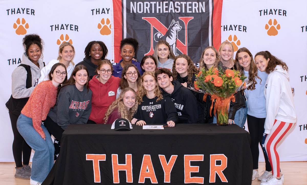 NLI Signing Day Thayer studentathletes choose their schools News