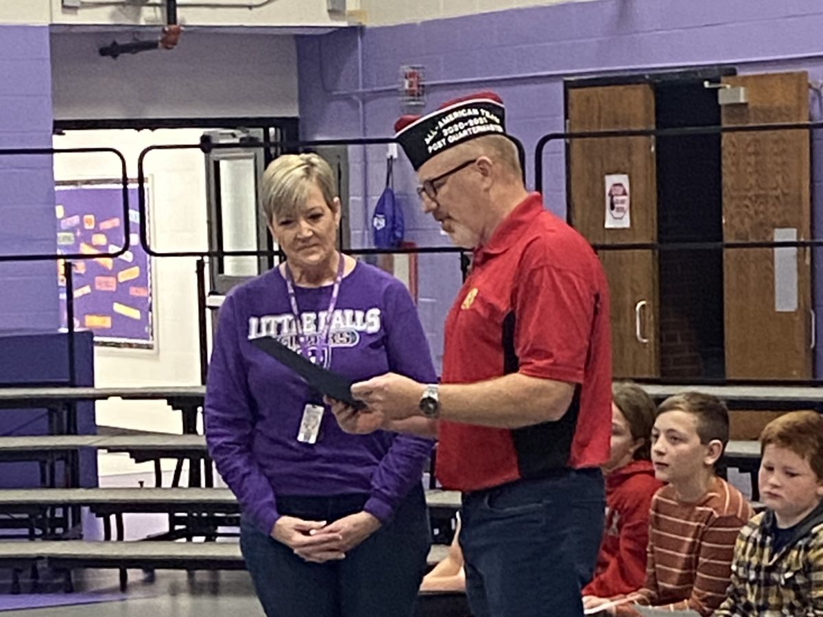 Randall VFW Teacher of the Year Details