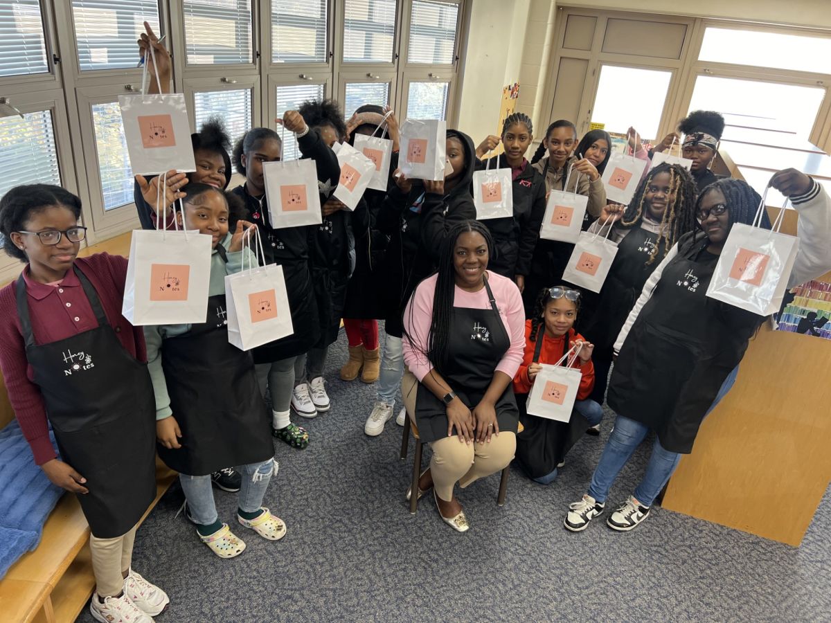 Grimes School students make candles News Details