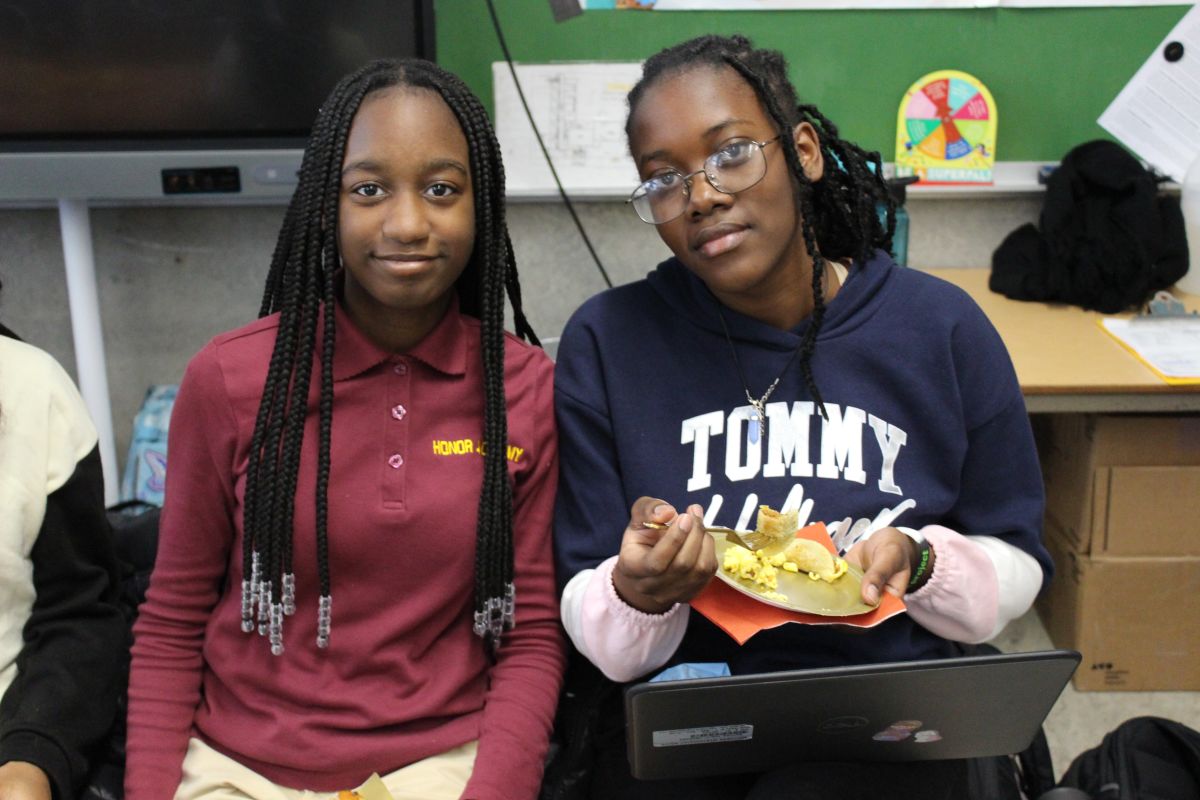 Mount Vernon Honor Academy Students enjoy a beautiful brunch to