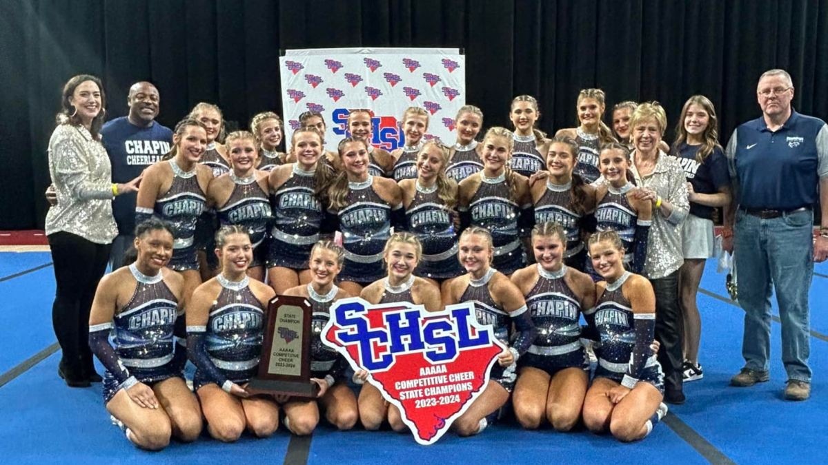 Chapin High School varsity cheer wins Division 5A state championship Details
