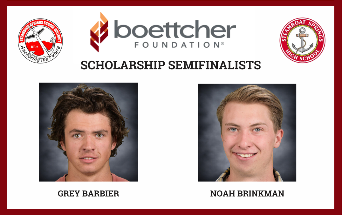 Two SSHS Seniors Selected as Semifinalists for Boettcher Scholarship