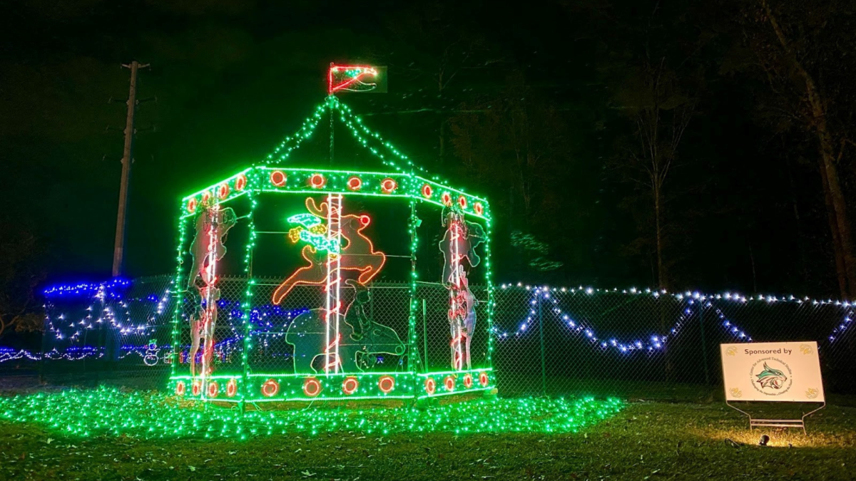 School District Five students create new light display for 2025 Holiday