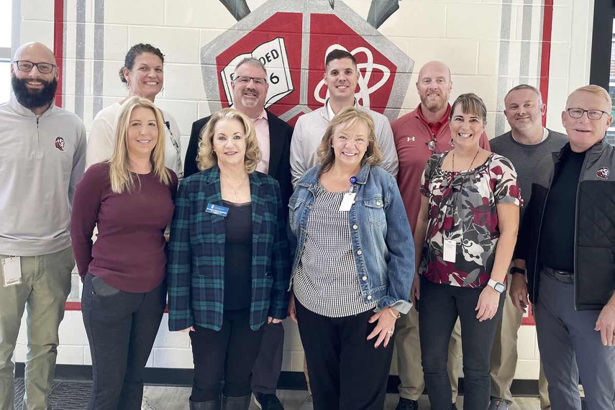 School Board Members Visit Cherokee HS Post Detail