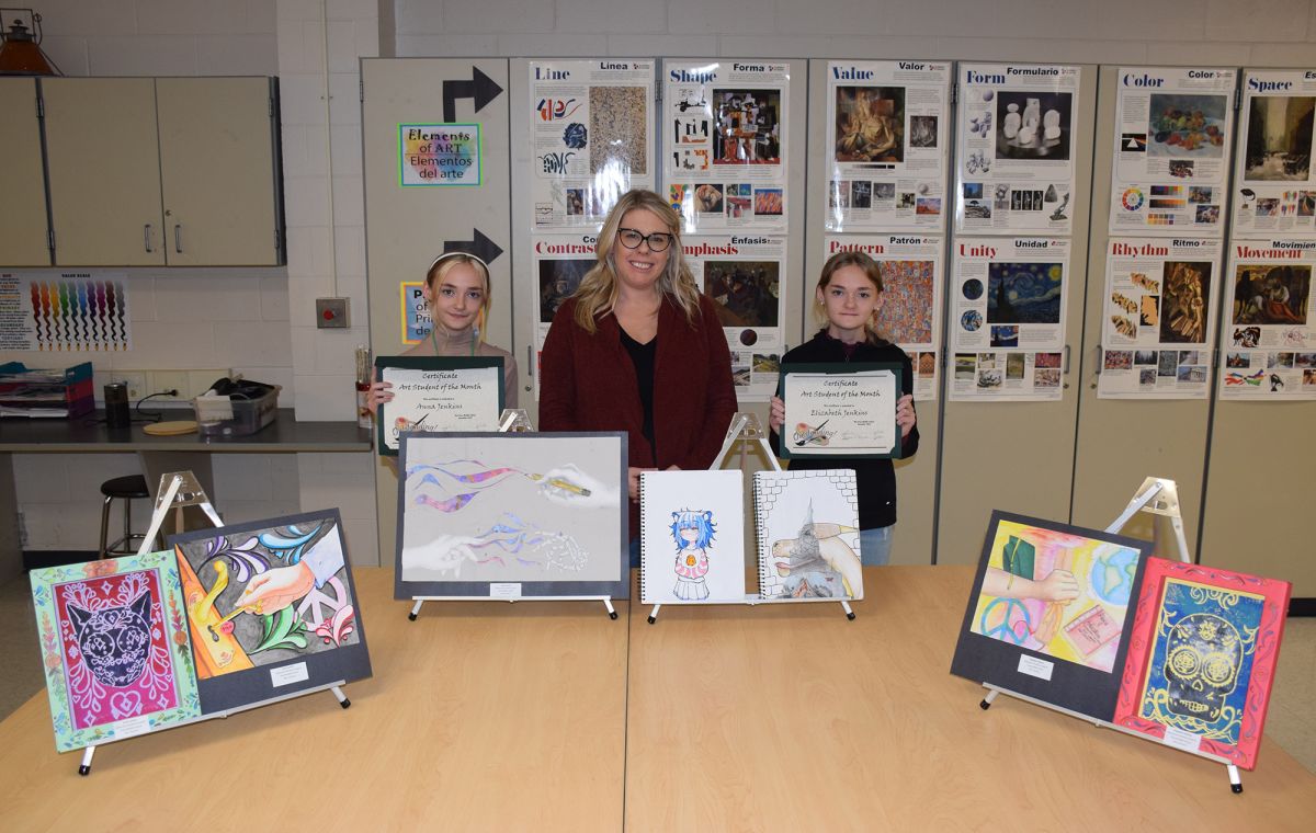 Artists of the Month: Anna & Elizabeth Jenkins, William Paca Middle ...