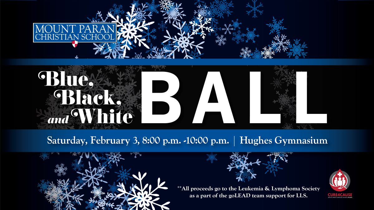 Blue, Black, and White Ball, Presented by goLEAD | Weekly Word News and  Events