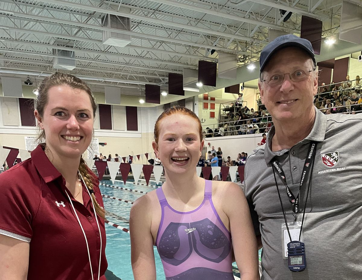 Swimmer Isla Johnston ‘25 Places 2nd at Morris County Meet | Morristown