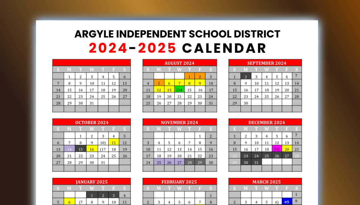 Argyle ISD Unveils 20242025 School Calendar Details