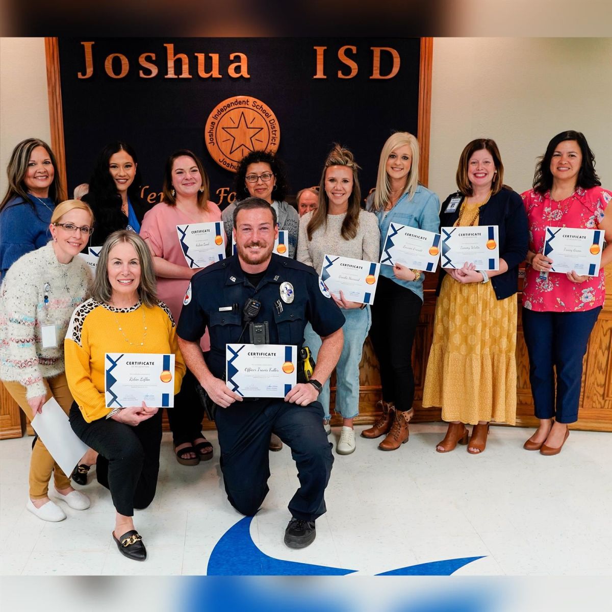 February 2023 Board Recognitions | Joshua ISD News Details