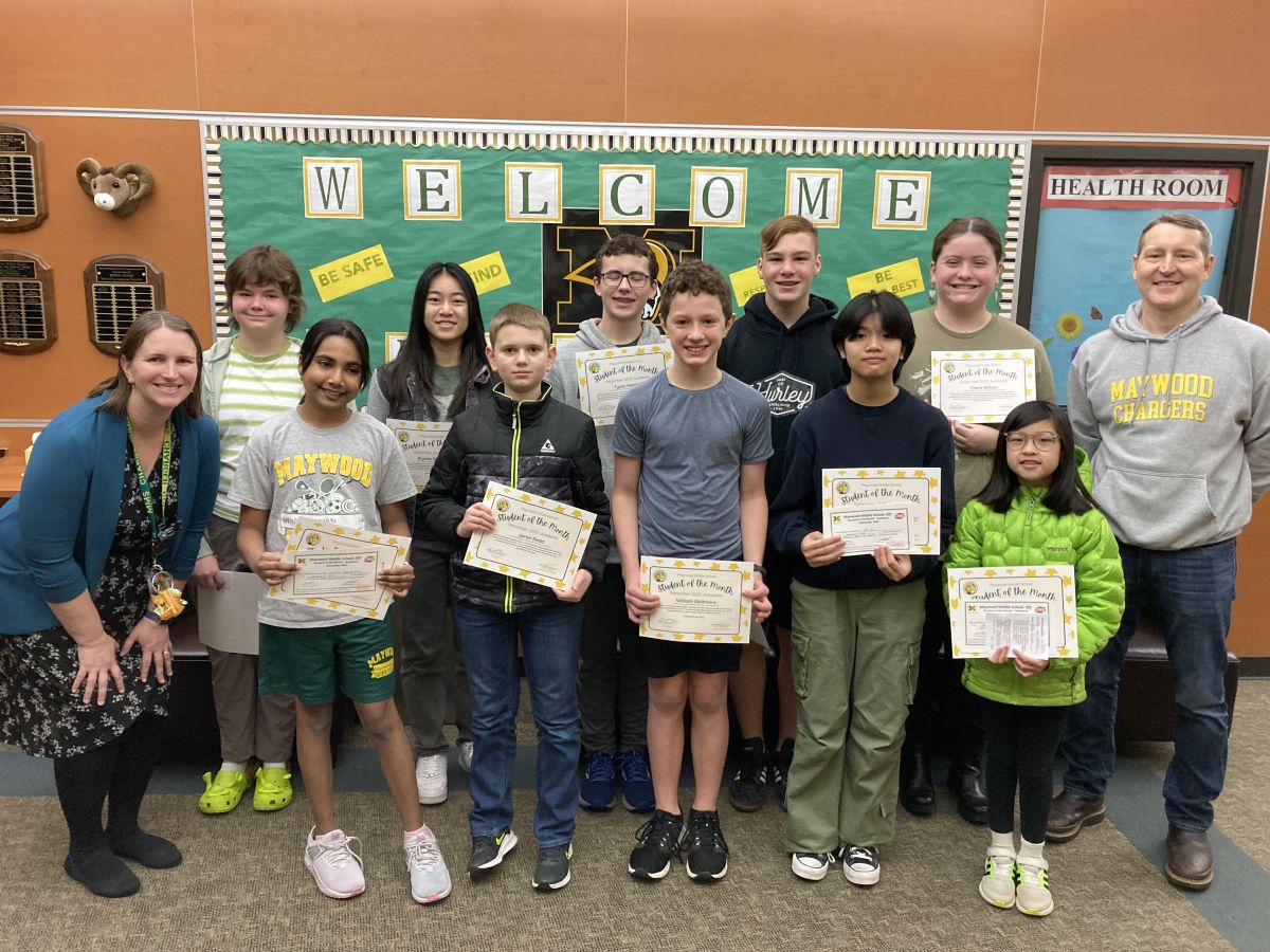 Maywood's December Students of the Month | News Article - Maywood ...