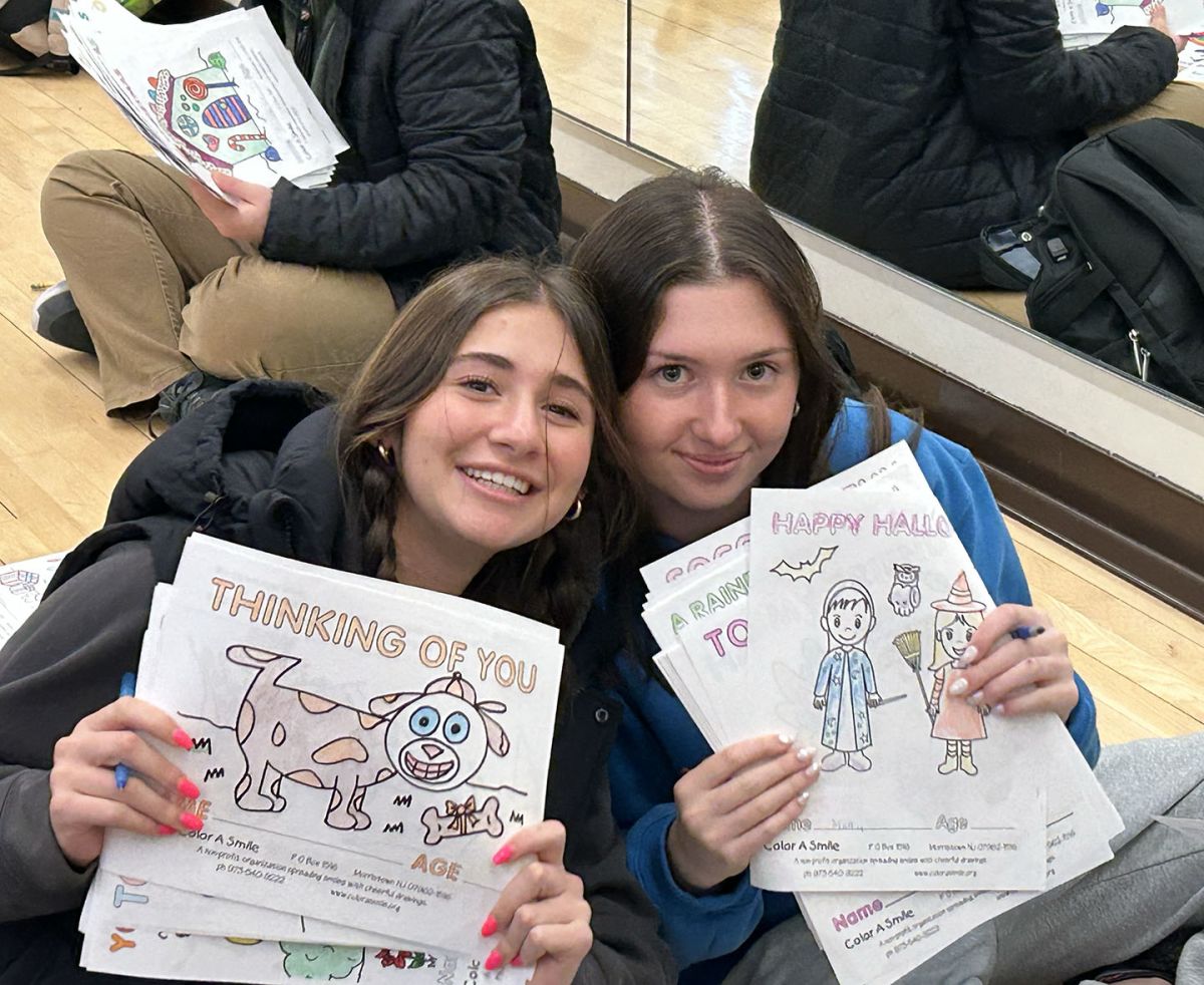 Community Service Club Partners with quot Color A Smile quot to Spread