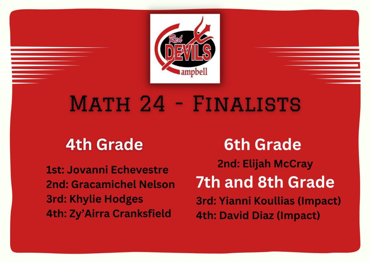 Math 24 Competition - 2024 | Campbell City Schools Post Detail