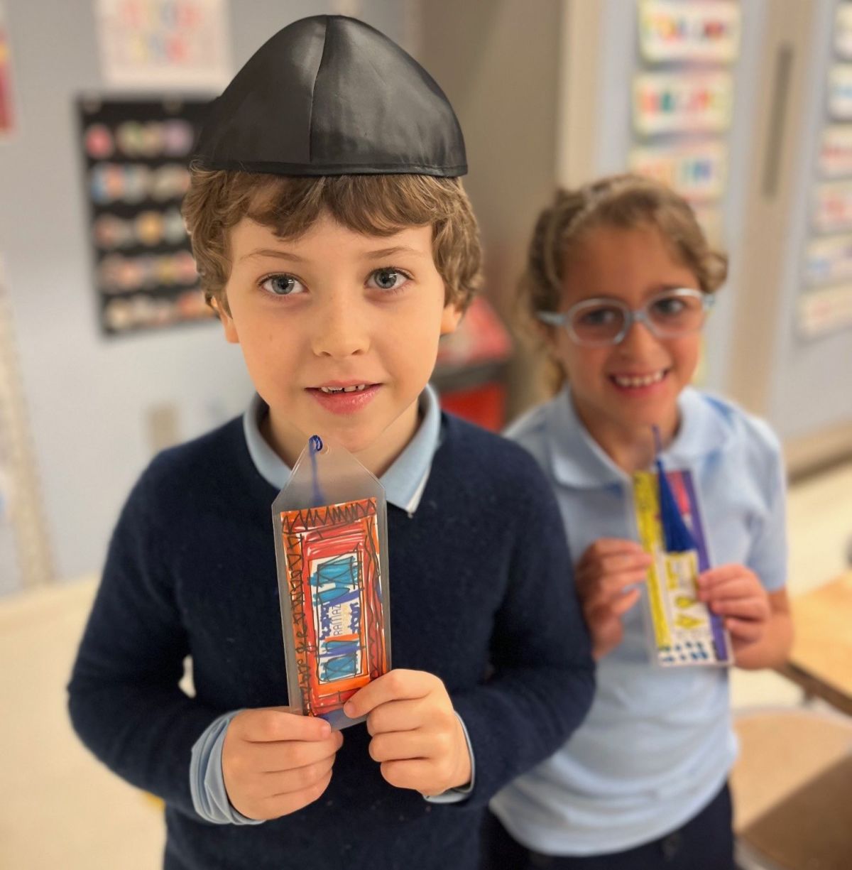 First Graders Create Beautiful Siddur Bookmarks to Prepare for Their ...