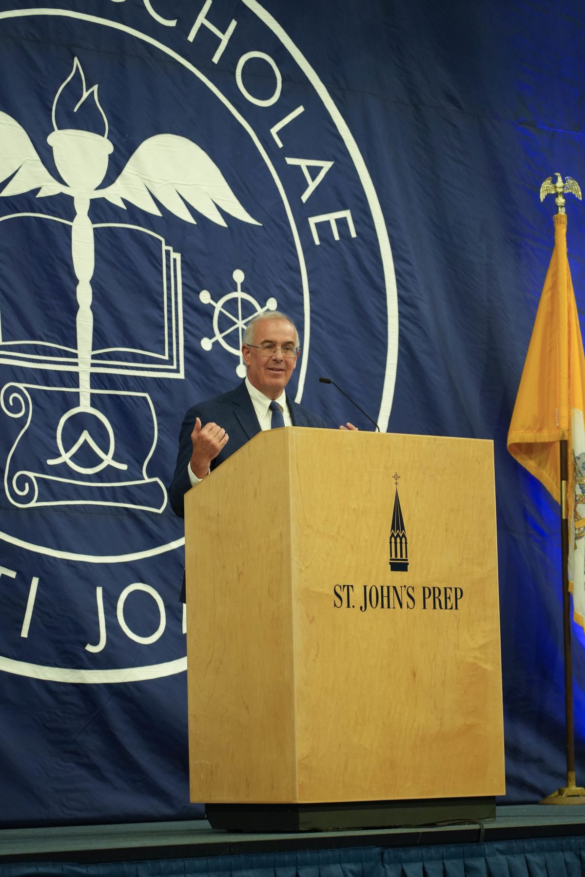 Opinion Columnist David Brooks Wows at St. John's Prep | Details