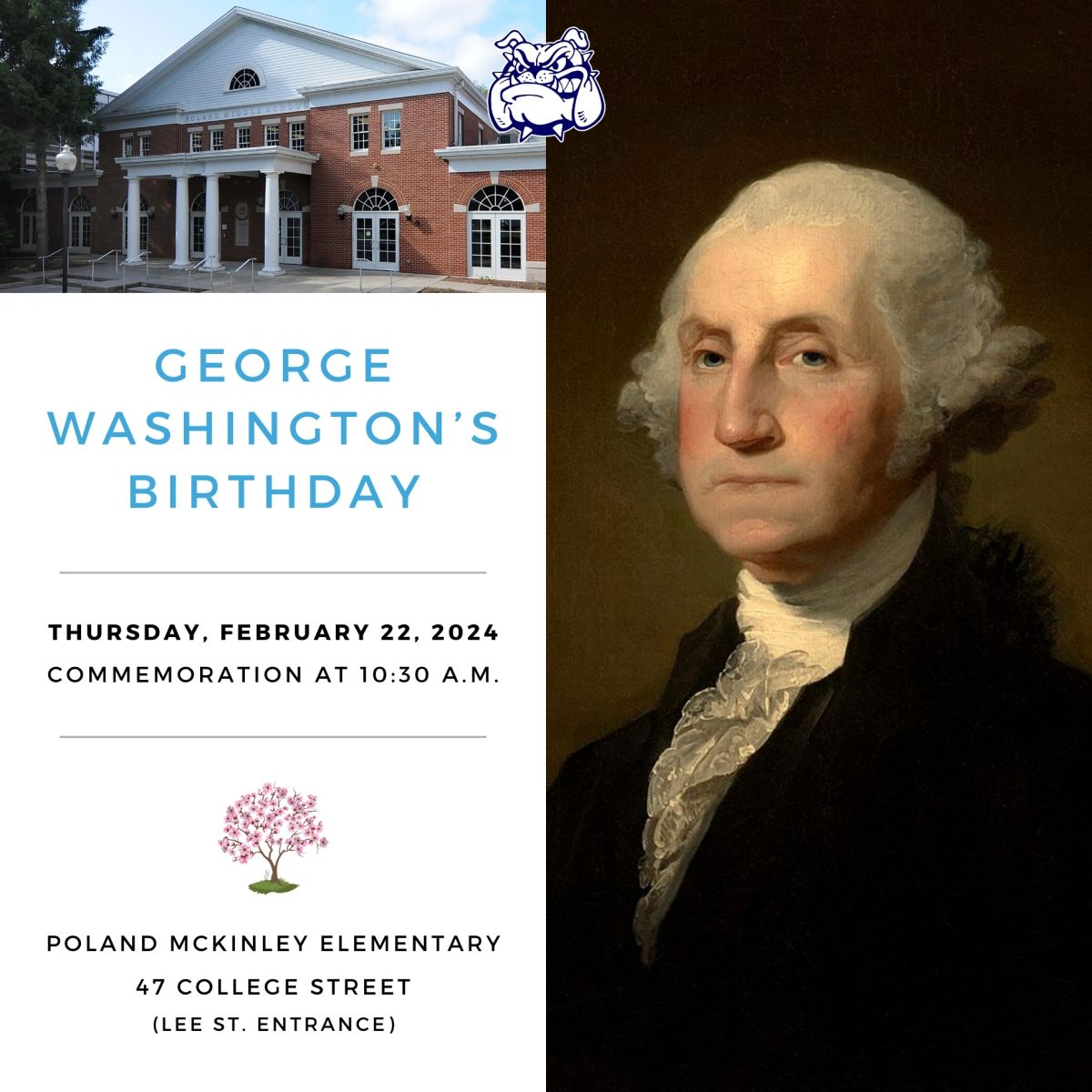 Commemorating Washington's Birthday February 22, 2024 1030