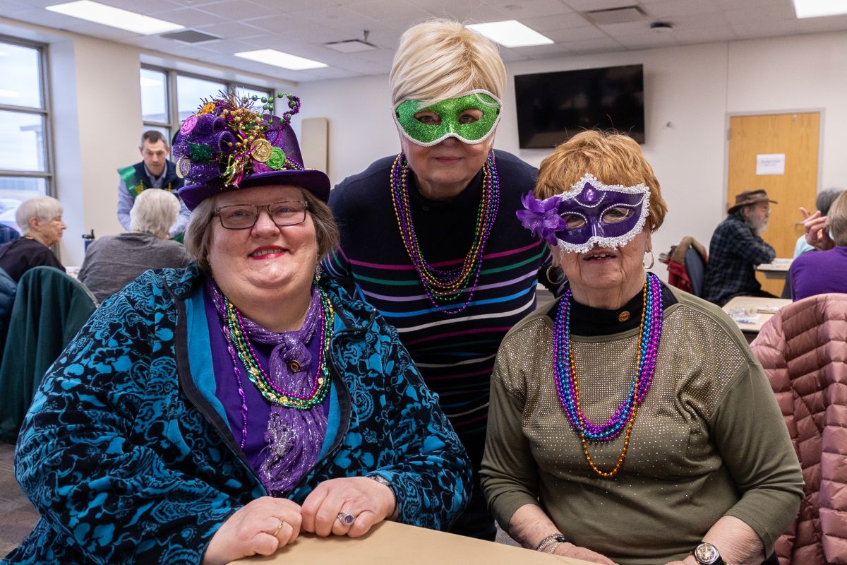 Fridley Senior Program celebrates Mardi Gras in style | Default board ...