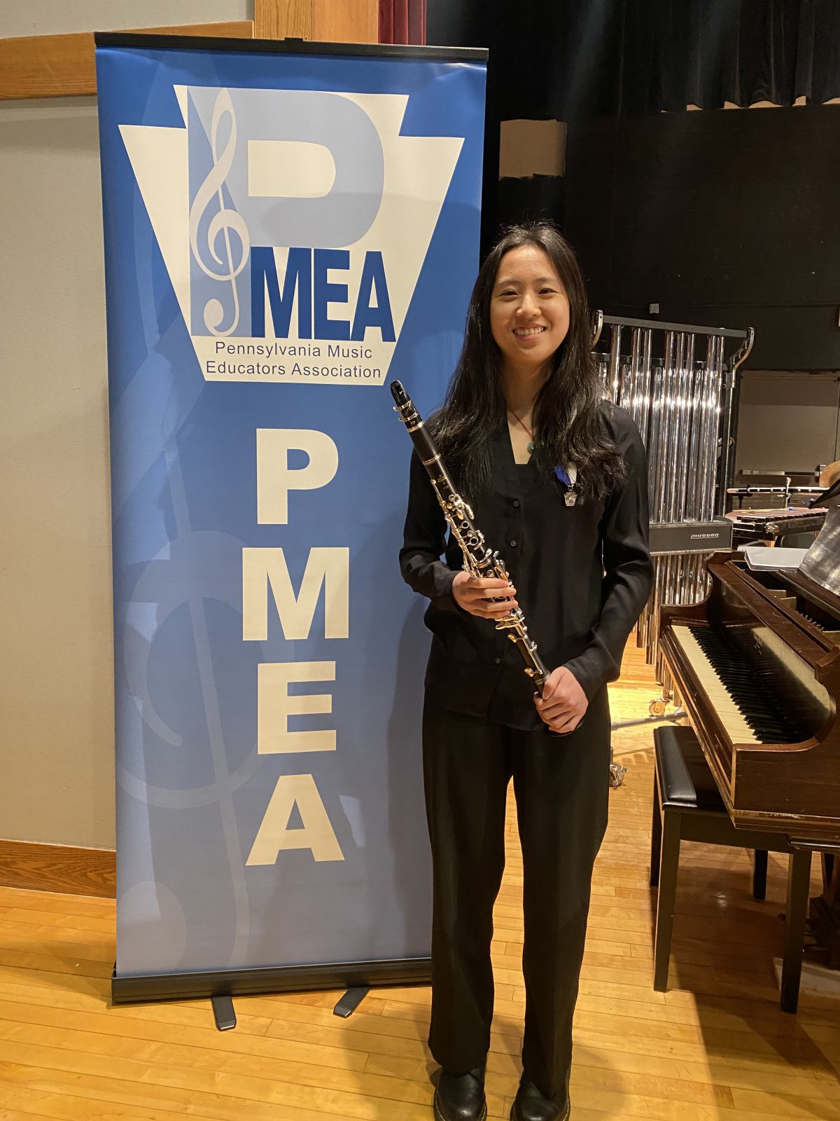 Hailey Deng '25 Selected for 2024 PMEA Region VI Honors Band Post Details